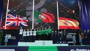 Portugal sagra-se campeão europeu feminino de duplo minitrampolim por equipas
