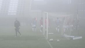 Nevoeiro voltou a fazer das suas e obriga ao adiamento do Nacional-AVS