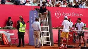 Nuno Borges feliz com prestação no Estoril Open: «Uns quartos de final inéditos aqui foi muito bom para mim»