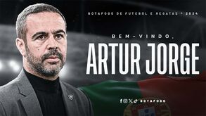 Botafogo oficializa contratação de Artur Jorge