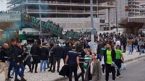 Claques do Sporting ultimam preparativos para o dérbi sob forte policiamento