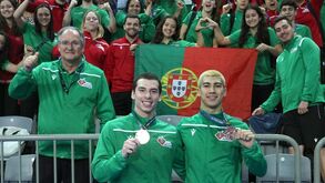 Portugal garante medalha de bronze em trampolim sincronizado nos Europeus