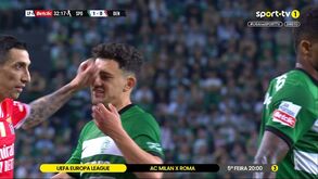 Di María 'pegou-se' com Pote e em Alvalade pediu-se expulsão do argentino do Benfica