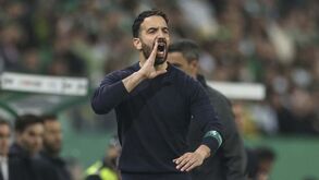 Rúben Amorim acalma a euforia e desvaloriza a vantagem de 4 pontos: «Um dia mau e fica-se com 1 de avanço»