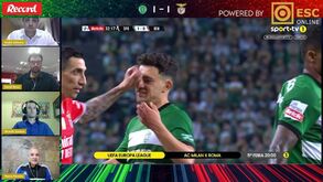 Marco Ferreira analisa lance entre Di María e Pote: «Não interessa se parte o nariz ou se sangrou. É agressão»