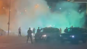 «É o Sporting campeão»: euforia de madrugada na chegada da equipa a Alvalade