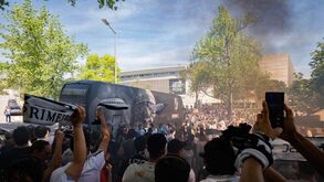 As imagens da receção apoteótica dos adeptos do V. Guimarães à equipa