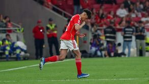 Diogo Spencer reage à estreia pelo Benfica: 