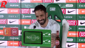 Amorim e as questões dos jogadores sobre o seu futuro: «Só me perguntam quando há folgas...»