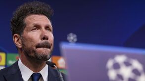 Diego Simeone não esconde as emoções: «Sinto entusiasmo, ansiedade... adrenalina»