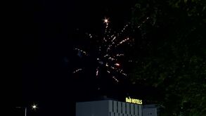 Em Famalicão também houve fogo de artifício: as imagens da festa do Sporting