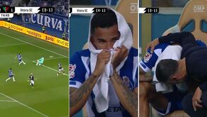 O golo de Pepê e o momento em que Sérgio Conceição conforta um inconsolável Galeno no banco