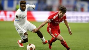 As notas dos jogadores do Benfica frente ao Marselha: Neves e Neres foram abandonados à sorte