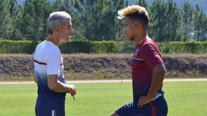 Matheus Pereira recorda conselhos de Luís Castro: «Saí dali a pensar 'este homem é maluco'»