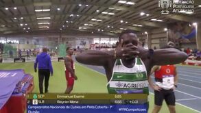 Gyökeres está atento até ao atletismo do Sporting: «Já reparei que fazes o meu festejo quando vences...»