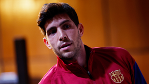 Sergi Roberto desmente tensão no balneário do Barcelona: «Estamos prontos para lutar como se fosse uma final»