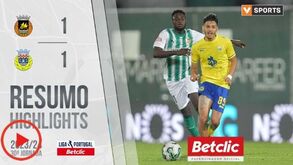 O resumo do Rio Ave-Arouca: golos, casos e outros lances