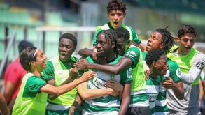 Sporting vence FC Porto no Nacional de juvenis com Rúben Amorim a ver