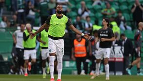O onze do Sporting para o jogo com o V. Guimarães