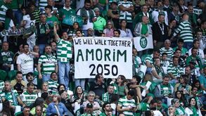 'We will walk together Amorim 2050': adeptos do Sporting 'atiram' ao Liverpool na hora de apelar ao treinador