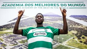 Jovem atacante assina com o Sporting e revela admiração por Pote, Hjulmand e... Ronaldo