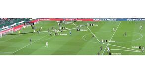 Obra de arte no 2.º golo do Sporting ao V. Guimarães: 47 toques em 47 segundos
