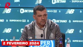 «Não é no fim do mandato que se renova com o treinador»: o que disse Sérgio Conceição em fevereiro