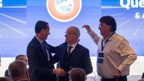 Pedro Proença na primeira Assembleia Geral na presidência da European Leagues