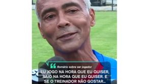 «Jogo quando quiser e se o treinador não gostar, demito-o»: Romário e as vantagens de ser presidente-jogador