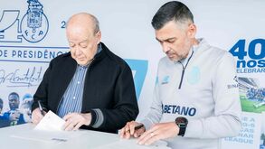 Pinto da Costa e a renovação de Conceição: «Não vai receber nem mais um euro do que recebeu neste contrato»