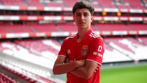 José Melro na equipa B do Benfica após a Liga Revelação
