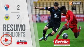 O resumo do Gil Vicente-Arouca: golos, casos e outros lances