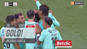 Ricardo Horta inaugurou assim o marcador do Benfica-Sp. Braga: Trubin fica mal na fotografia