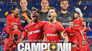 Steaua Bucareste (agora FCSB...) sagra-se campeão romeno