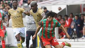 Bernardo Gomes numa partida diante da U. Leiria