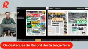 Manhã Record: o perigo de explosão de Gyökeres, a afirmação de Marcos Leonardo e o prodígio Martim Fernandes