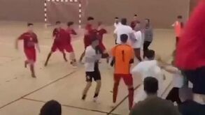 Castromarinense reage a incidentes em jogo de futsal de juvenis