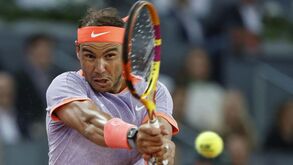 Nadal afastado por Lehecka nos 'oitavos' do Masters 1000 de Madrid