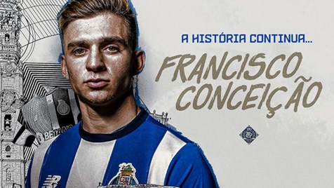 Francisco Conceição oficial no FC Porto até 2029: «Era um objetivo traçado desde que cheguei»