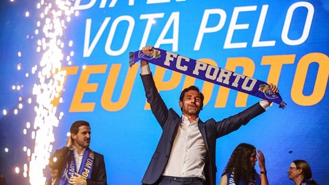 Sondagem da CMTV dá vitória a André Villas-Boas nas eleições do FC Porto