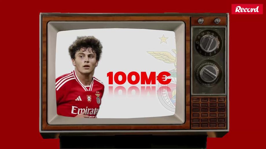 Clube inglês não larga médio do Benfica
