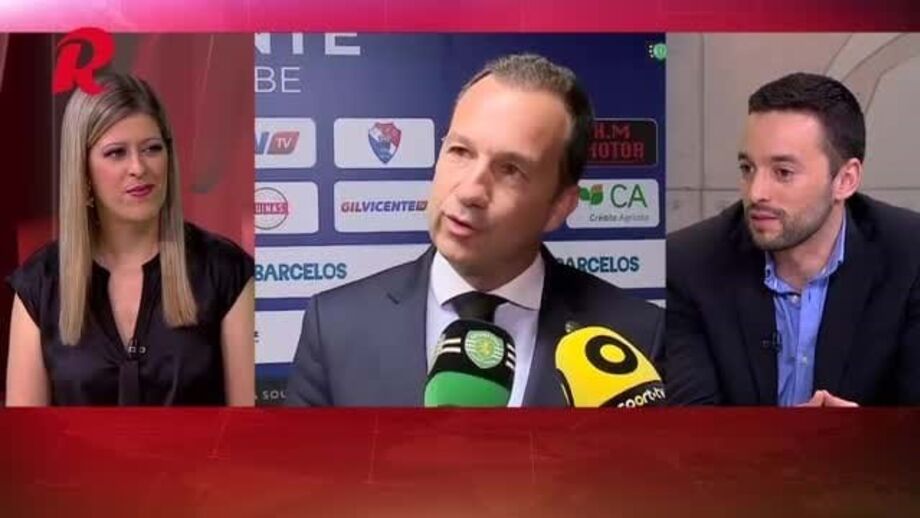 Declarações do presidente do Sporting em análise no programa 'Hora Record'  