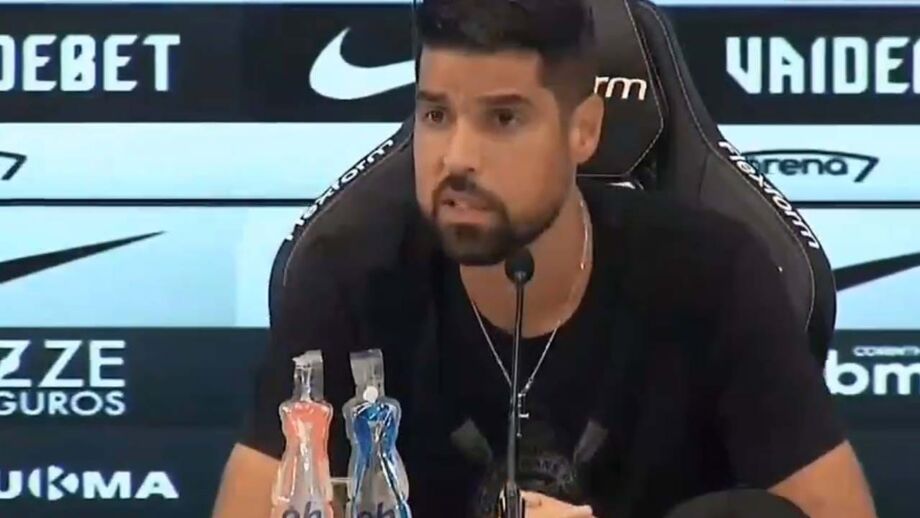 Treinador português do Corinthians viu o vermelho já depois do jogo com o Atlético-MG