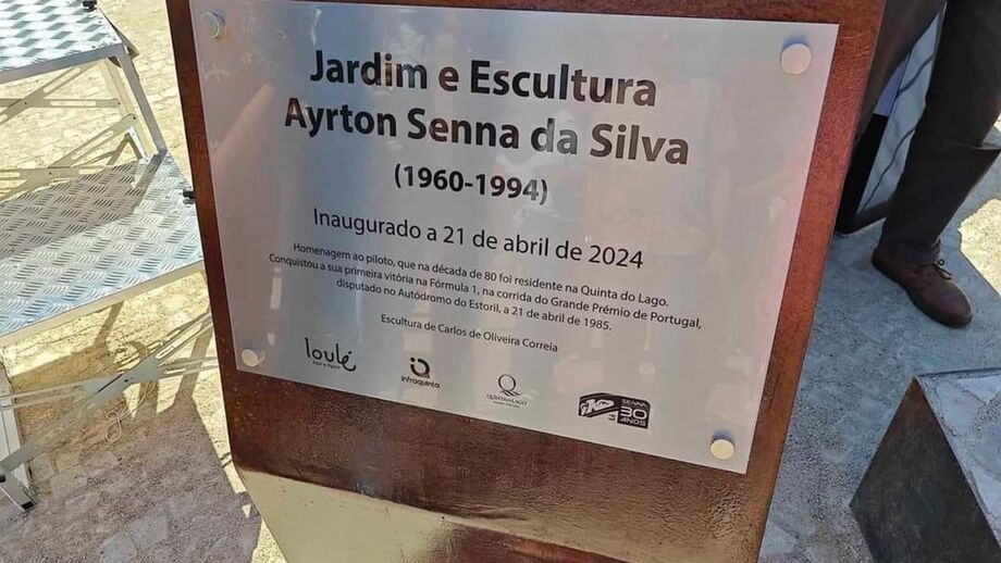 Ayrton Senna homenageado na Quinta do Lago Automobilismo Jornal Record