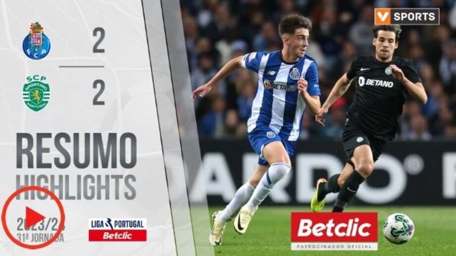 A crónica do FC Porto-Sporting, 2-2: um sueco infalível em clássico de erros