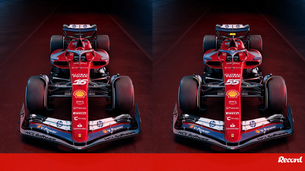 Fórmula 1: Assim estará o carro da Ferrari para o Grande Prémio de Miami