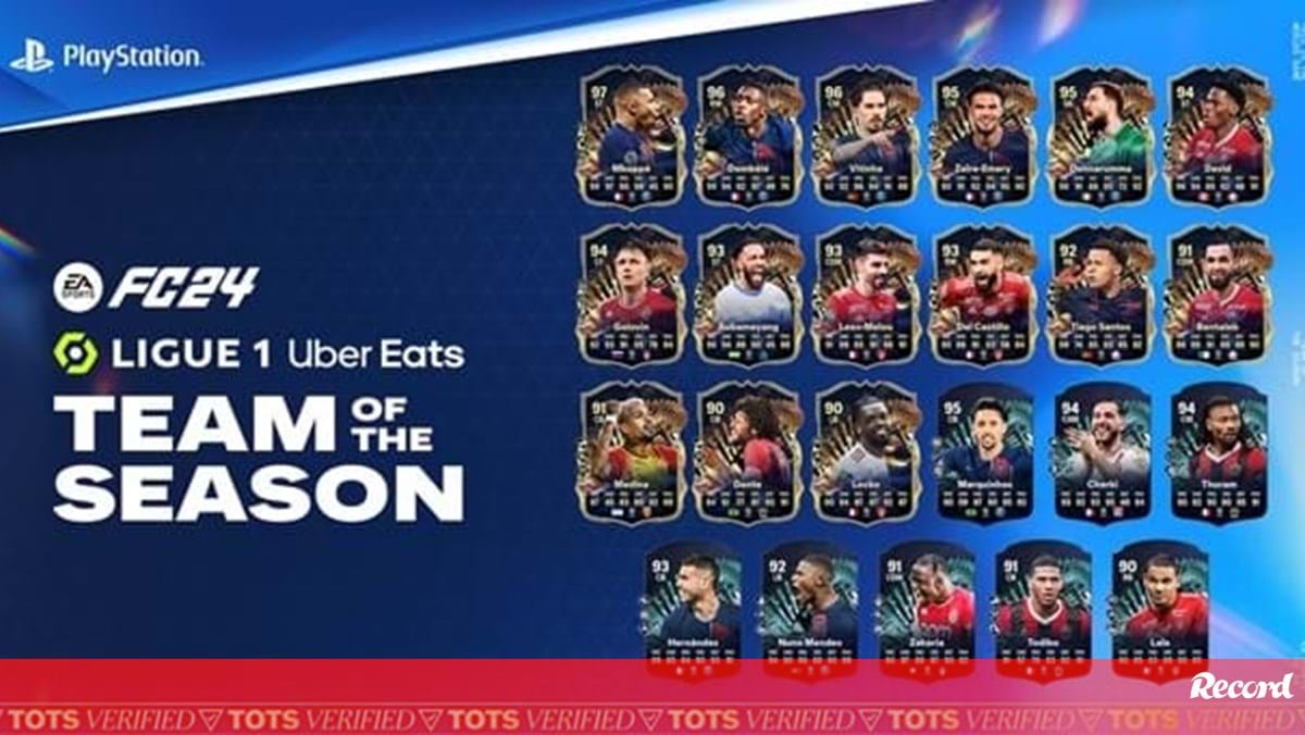 EA Sports FC 24: Três portugueses em destaque na Ligue 1
