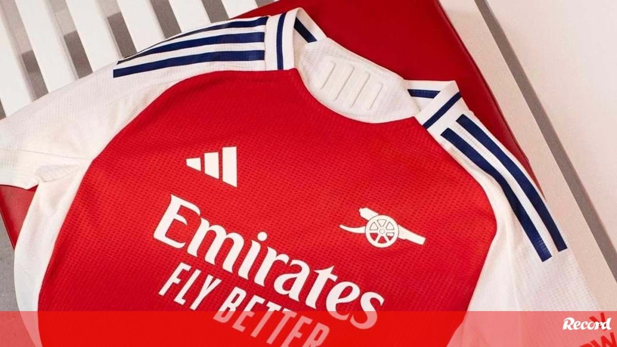 O regresso do canhão: Arsenal apresenta camisola para a próxima temporada