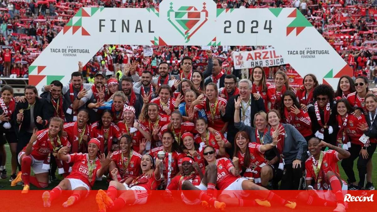 Benfica no feminino. Ainda agora chegou e já bate recordes