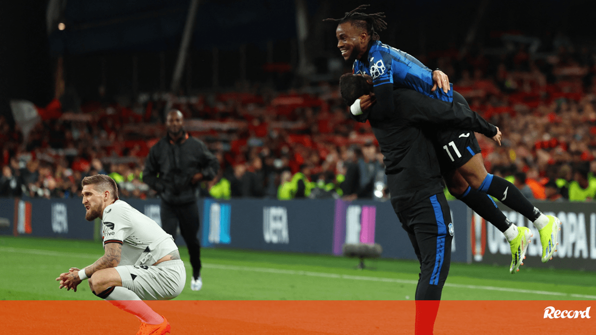 Do desalento do Leverkusen aos festejos da Atalanta: as melhores imagens da final da Liga Europa